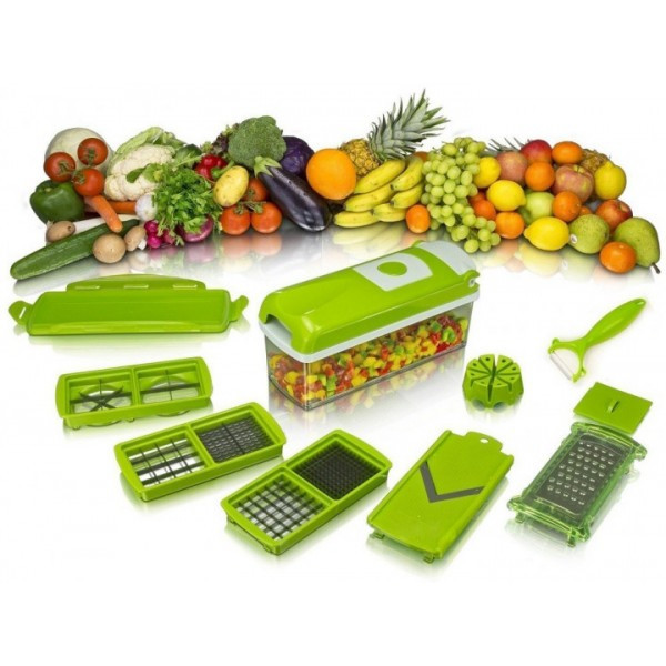 Терка Nicer Dicer PLUS овощерезка универсальная терка ручная овощерезка мультислайсер кухонная овощерезка
