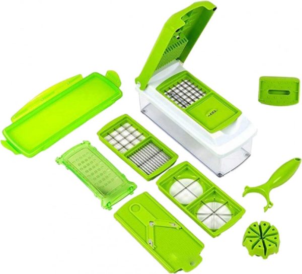 Терка Nicer Dicer PLUS овощерезка универсальная терка ручная овощерезка мультислайсер кухонная овощерезка — изображение 4