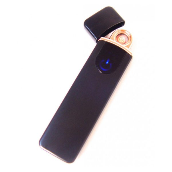 Зажигалка спиральная USB ZGP-4. Цвет: черный — изображение 10