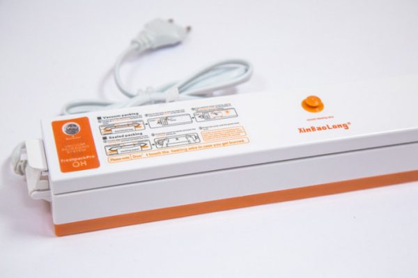 Вакууматор Freshpack Pro вакуумный упаковщик еды, бытовой. Цвет: оранжевый — изображение 12