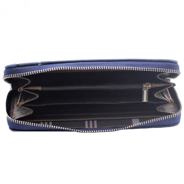Мужское портмоне Baellerry Denim S1514. Цвет: синий