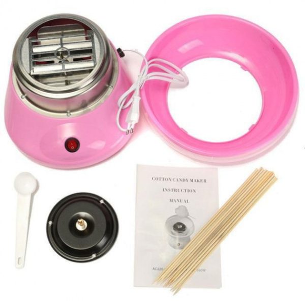 Аппарат для сладкой ваты Cotton Candy Maker, детский аппарат для сладкой ваты в домашних условиях аппарат — изображение 4