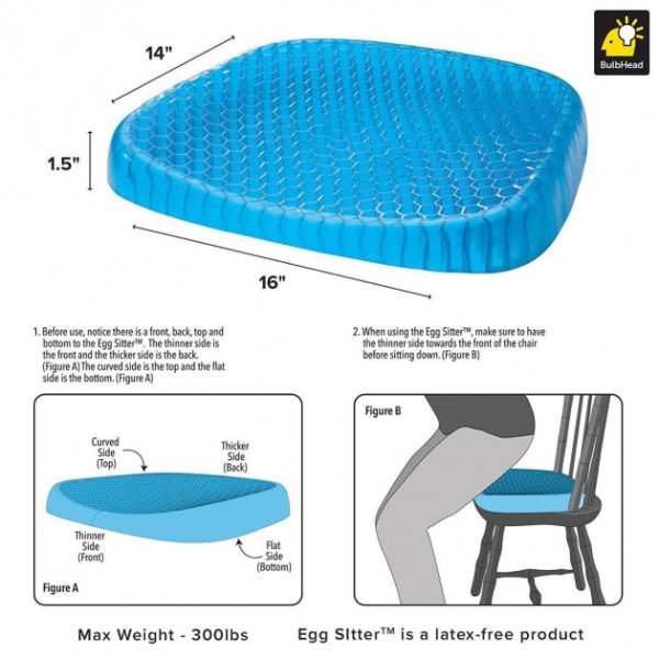 Ортопедическая гелевая подушка EGG SITTER — изображение 5