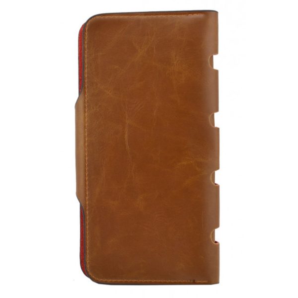 Мужское портмоне Baellerry Genuine Leather COK10, Стильный мужской кошелек. Цвет: коричневый — изображение 5