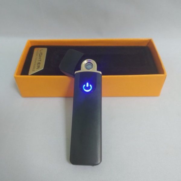 Зажигалка спиральная USB ZGP-4. Цвет: черный — изображение 12