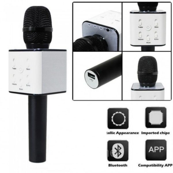 Микрофон Q-7 Wireless Black. Цвет: черный — изображение 2