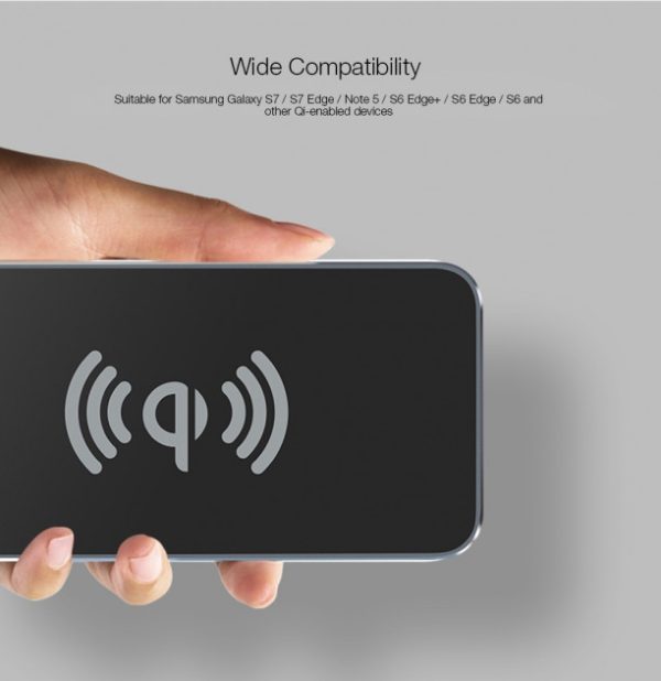 Беспроводное зарядное устройство AWEI W1 Wireless Charger. Цвет: белый — изображение 12