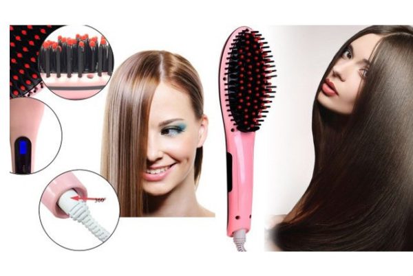 Расческа выпрямитель Fast Hair Straightener, гофре плойка утюжок для волос, утюжок для выравнивания — изображение 6