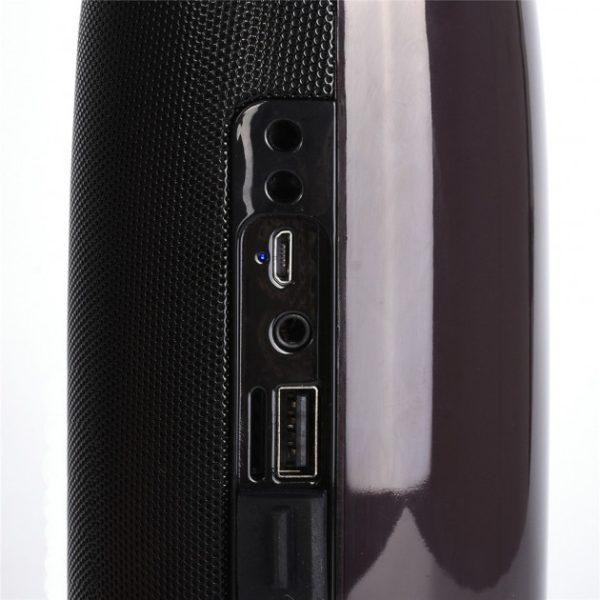 Портативная bluetooth колонка влагостойкая TG157 Pulse с разноцветной подсветкой. Цвет: черный — изображение 13