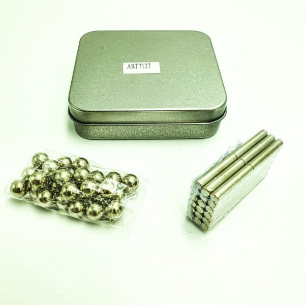 Магнитный конструктор Buckyballs n Buckybars, 64 детали, магнитная игрушка неокуб, магнитный конструктор — изображение 4