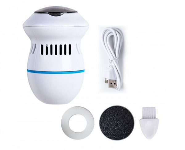 Набор для педикюра Pedi Vac Callus Remover With, универсальная пемза для ног, шлифовка для пяток — изображение 16