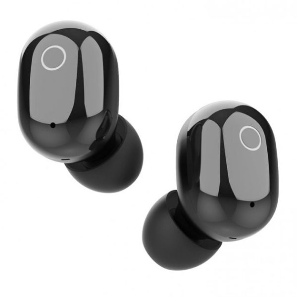Bluetooth стерео наушники беспроводные c боксом для зарядки Air J16 TWS Original. Цвет: черный — изображение 4