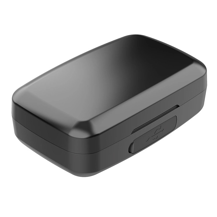 Bluetooth стерео наушники беспроводные c боксом для зарядки Air J16 TWS Original. Цвет: черный