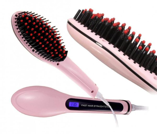 Расческа выпрямитель Fast Hair Straightener, гофре плойка утюжок для волос, утюжок для выравнивания — изображение 7