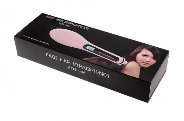 Расческа выпрямитель Fast Hair Straightener, гофре плойка утюжок для волос, утюжок для выравнивания — изображение 9