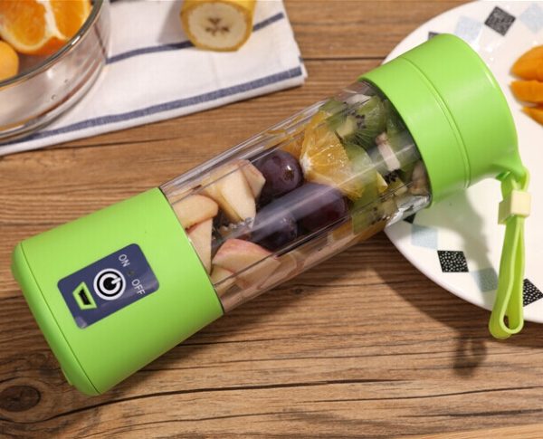 Блендер Smart Juice Cup Fruits USB. Цвет: зеленый — изображение 7