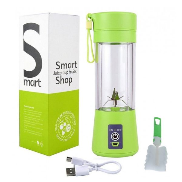 Блендер Smart Juice Cup Fruits USB. Цвет: синий — изображение 15