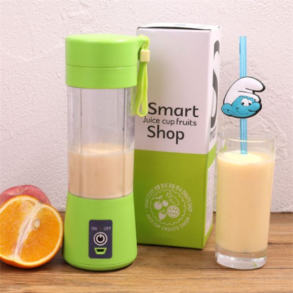Блендер Smart Juice Cup Fruits USB. Цвет: зеленый — изображение 2