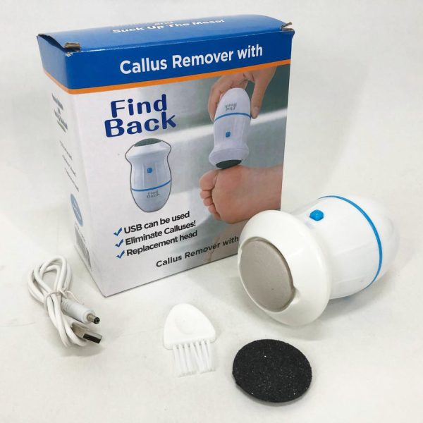 Набор для педикюра Pedi Vac Callus Remover With, универсальная пемза для ног, шлифовка для пяток — изображение 13