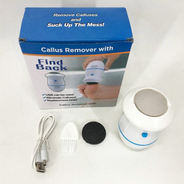 Набор для педикюра Pedi Vac Callus Remover With, универсальная пемза для ног, шлифовка для пяток — изображение 9