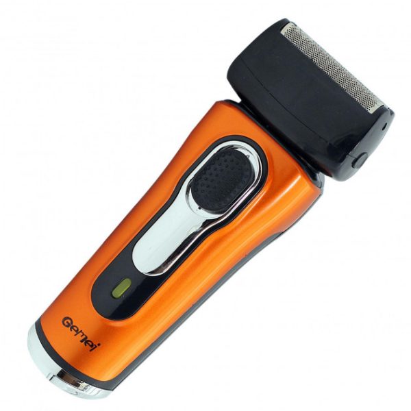 Электробритва бритва GEMEI GM-7110. Цвет: оранжевый