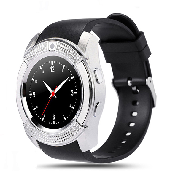 Умные смарт-часы Smart Watch V8. Цвет: серебро
