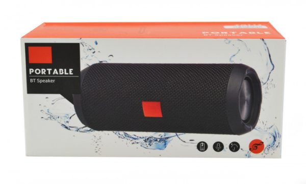 Bluetooth-колонка TG-117 портативная влагостойкая. Цвет: красный — изображение 5