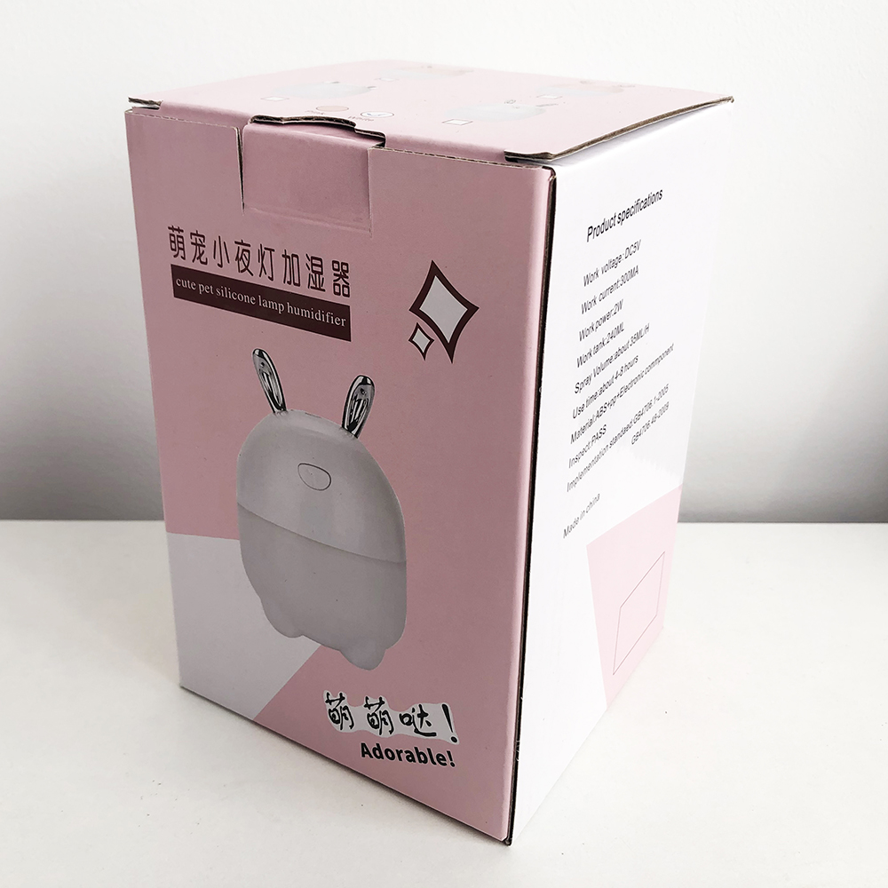 Увлажнитель воздуха Air Purifier BA-4. Цвет: белый (чертик)