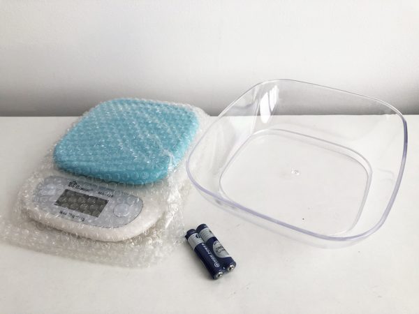 Весы кухонные DOMOTEC MS-125 Plastic, весы пищевые, весы кулинарные. Цвет: голубой — изображение 19