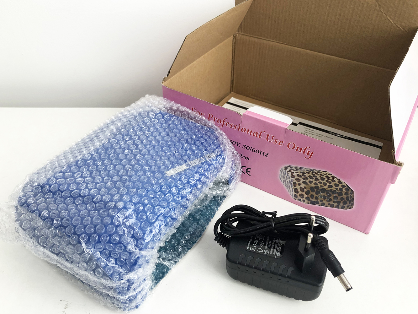 Сушилка для ногтей UV LAMP CCF+LED, Лампа для наращивания ногтей, для маникюра сенсорная. Цвет: синий