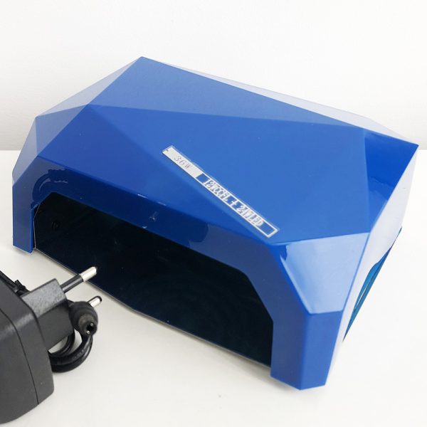 Сушилка для ногтей UV LAMP CCF+LED, Лампа для наращивания ногтей, для маникюра сенсорная. Цвет: синий — изображение 5