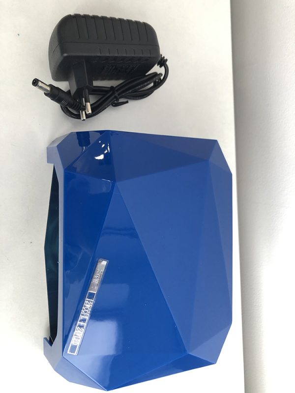 Сушилка для ногтей UV LAMP CCF+LED, Лампа для наращивания ногтей, для маникюра сенсорная. Цвет: синий — изображение 11