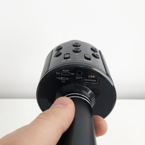 Микрофон WS-858 WSTER BLACK. Цвет: черный — изображение 7