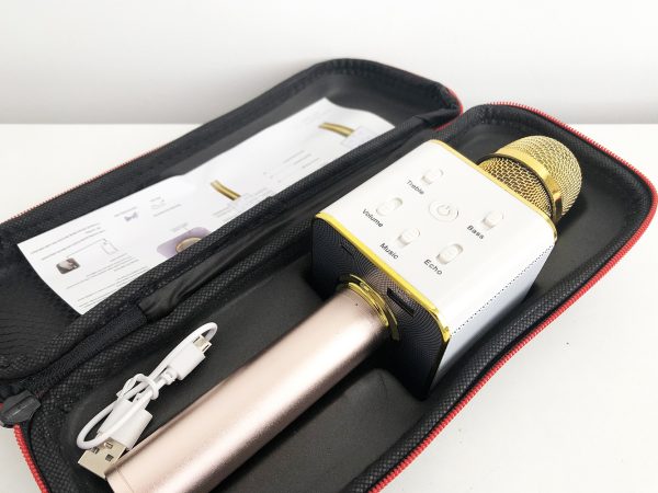Микрофон Q-7 Wireless Gold. Цвет: золотой — изображение 12