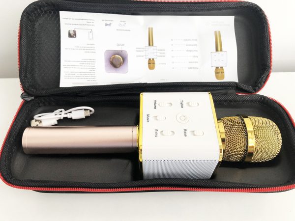 Микрофон Q-7 Wireless Gold. Цвет: золотой — изображение 13