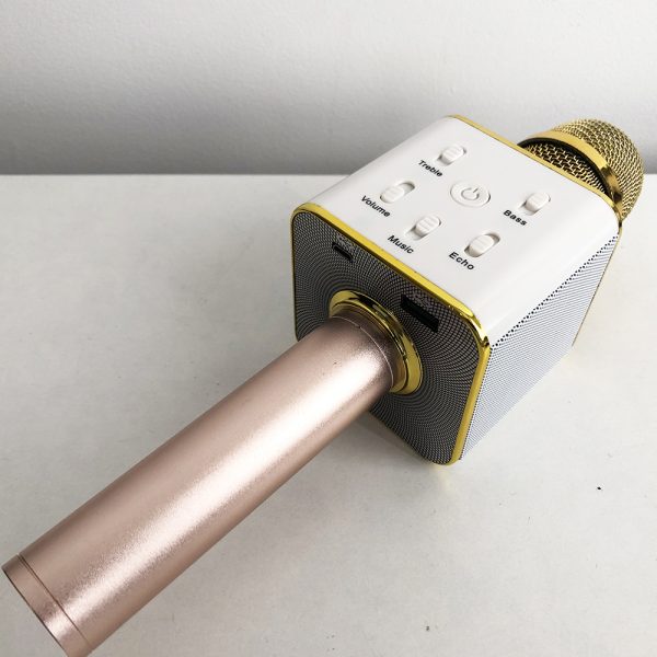 Микрофон Q-7 Wireless Gold. Цвет: золотой — изображение 9