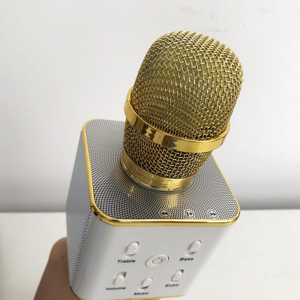 Микрофон Q-7 Wireless Gold. Цвет: золотой — изображение 8