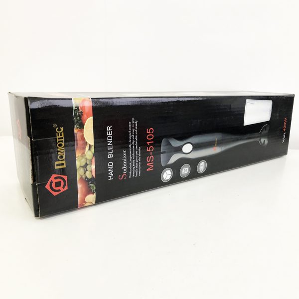 Блендер DOMOTEC MS-5105 400 Вт со стаканом, красивый погружной блендер для дома, электрический блендер — изображение 10