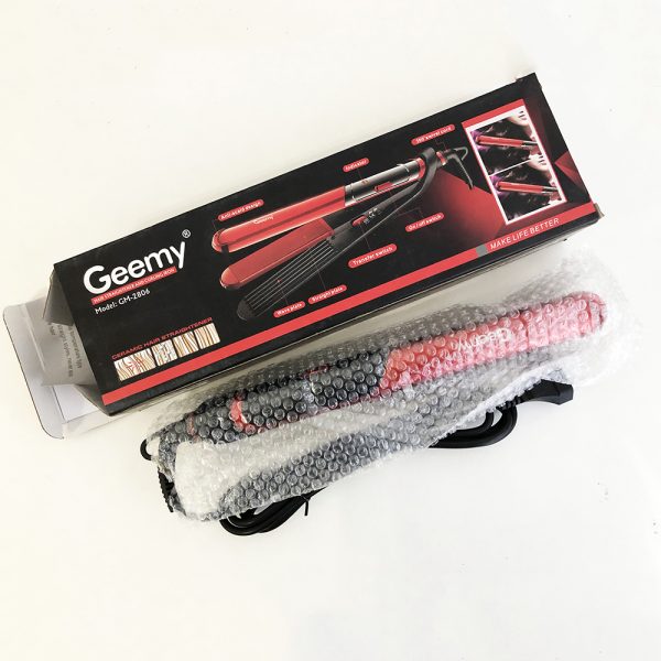 Плойка утюжок гофре для волос GEMEI GM-2806 — изображение 4