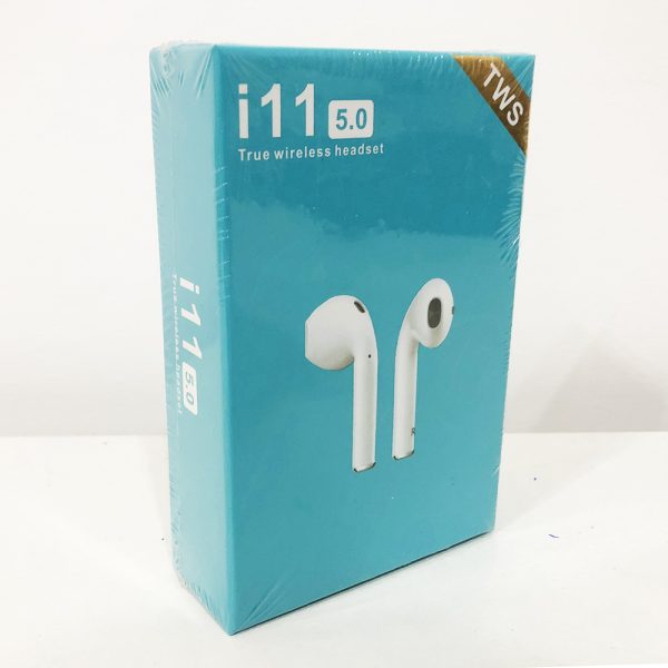 Беспроводные наушники с сенсорным управлением Unit i11 TWS Sensor Stereo Bluetooth 5.0. Цвет: белый — изображение 9