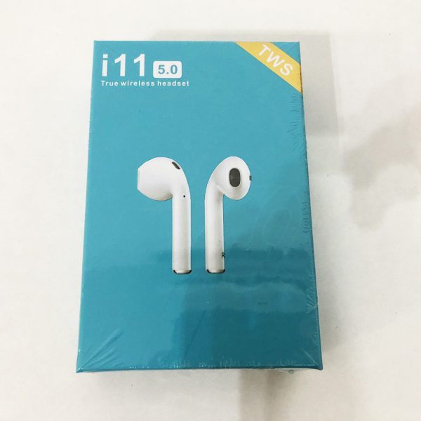 Беспроводные наушники с сенсорным управлением Unit i11 TWS Sensor Stereo Bluetooth 5.0. Цвет: белый — изображение 8