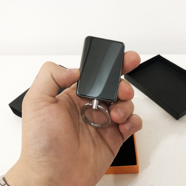 Зажигалка спиральная USB-811. Mercedes. Цвет: черный — изображение 6