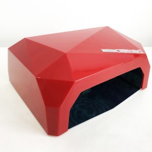 Сушилка для ногтей UV LAMP CCF+LED, Маникюрная лед лампа для полимеризации гель-лаков. Цвет: красный