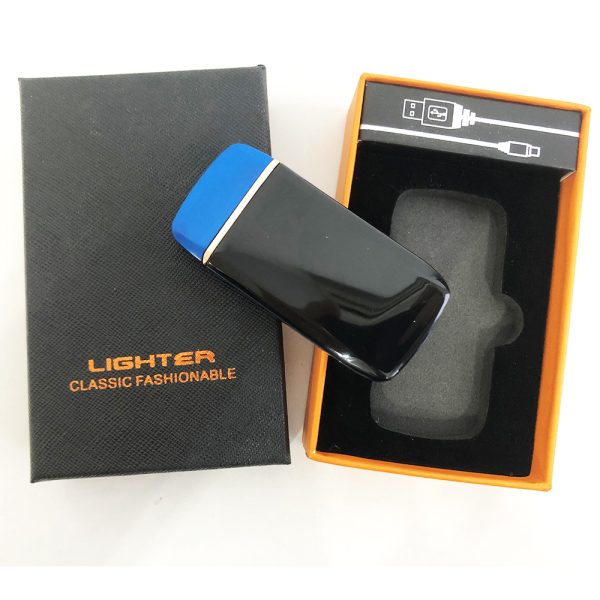 Зажигалка импульсная USB ZGP-70, аккумуляторная зажигалка, зажигалка с зарядкой, ветрозащитная зажигалка — изображение 12