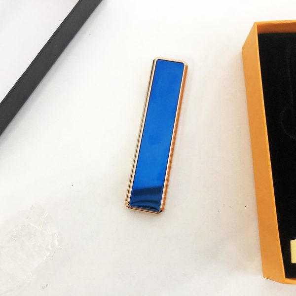 Зажигалка спиральная USB ZGP-1. Цвет: синий — изображение 6