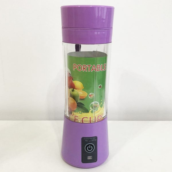 Блендер Smart Juice Cup Fruits USB. Цвет: фиолетовый — изображение 4