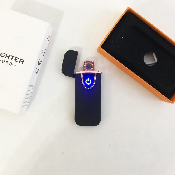 Зажигалка спиральная USB-711, электронная зажигалка спиральная подарочная, зажигалка с зарядкой от usb — изображение 8