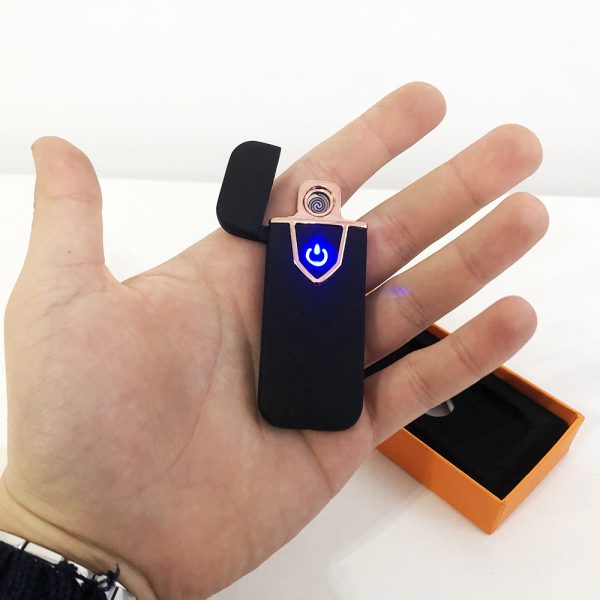 Зажигалка спиральная USB-711, электронная зажигалка спиральная подарочная, зажигалка с зарядкой от usb — изображение 10