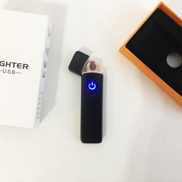 Зажигалка спиральная USB ZGP-4. Цвет: черный — изображение 9