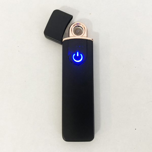 Зажигалка спиральная USB ZGP-4. Цвет: черный — изображение 3